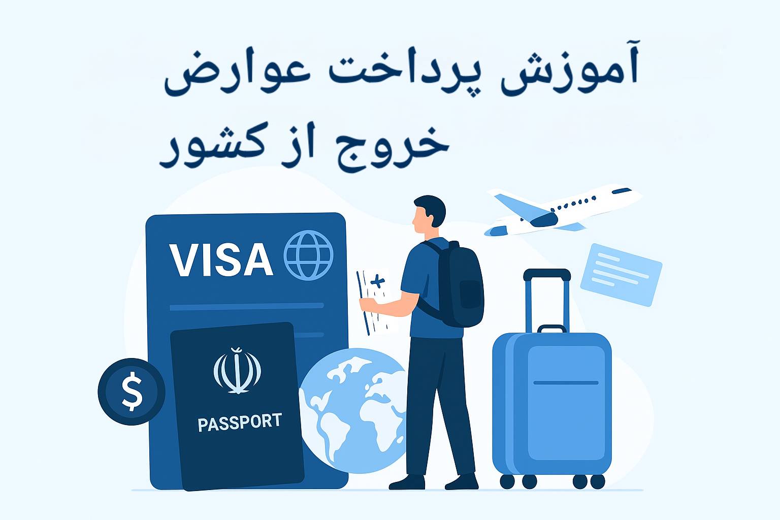 آموزش پرداخت عوارض خروج از کشور + راهنمای کامل قبل از سفر به خارج
