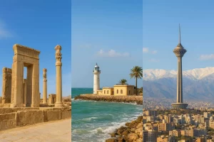 تور ترکیبی شیراز بوشهر تهران