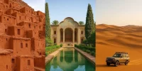 تور ابیانه، کاشان و کویر از شیراز
